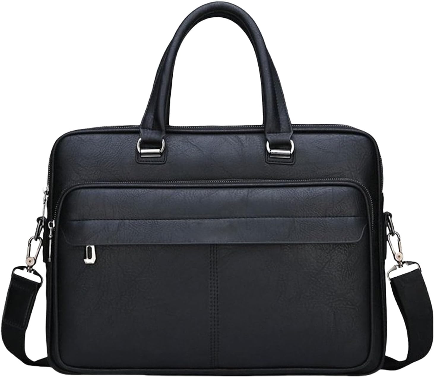 619ADhyPMPL._AC_SL1500_.jpg leather Laptop Bag for Men 16 inch Briefcase Waterproof,Computer Handbags Shoulder Crossbody Laptop Bag Business - Image 1