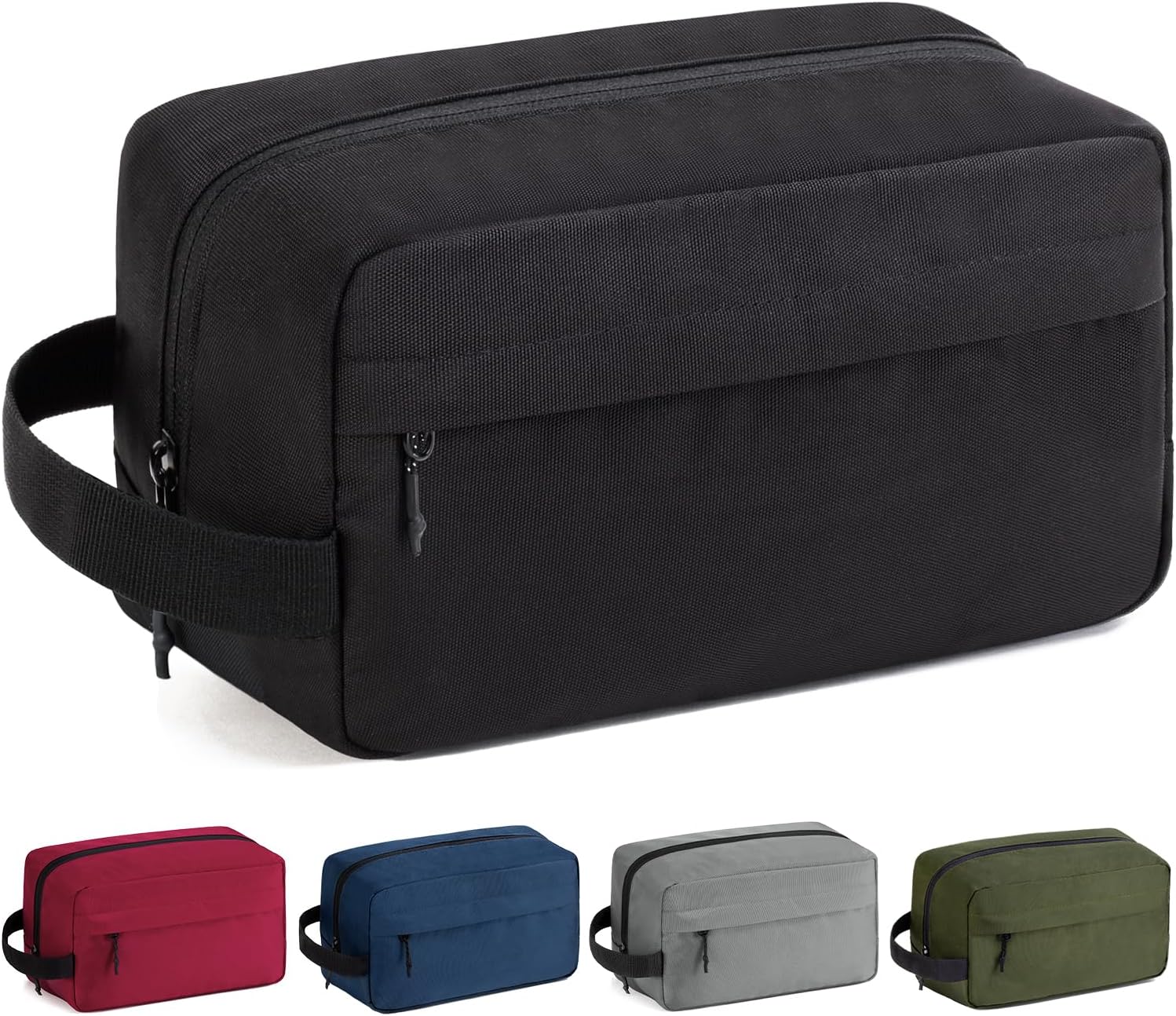 71fH-JjT9mL._AC_SL1500_.jpg Travel Toiletry Bag for Men - Hanging Toiletries Bag Water Resistant Travel Bag for Toiletries Accessories - Image 1