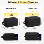 Travel Toiletry Bag for Men - Hanging Toiletries Bag Water Resistant Travel Bag for Toiletries Accessories - Image 2